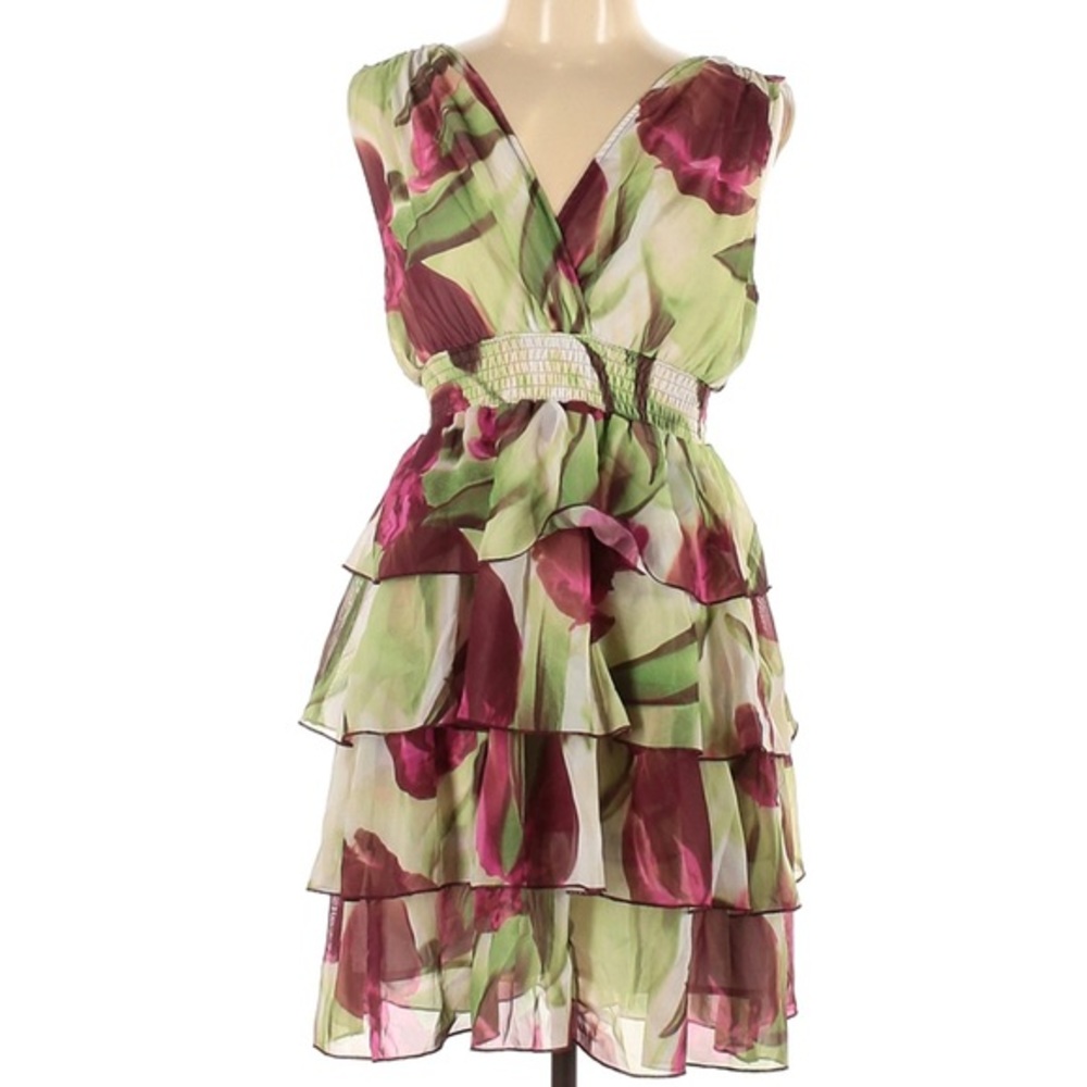 H&M Floral Layered Dress